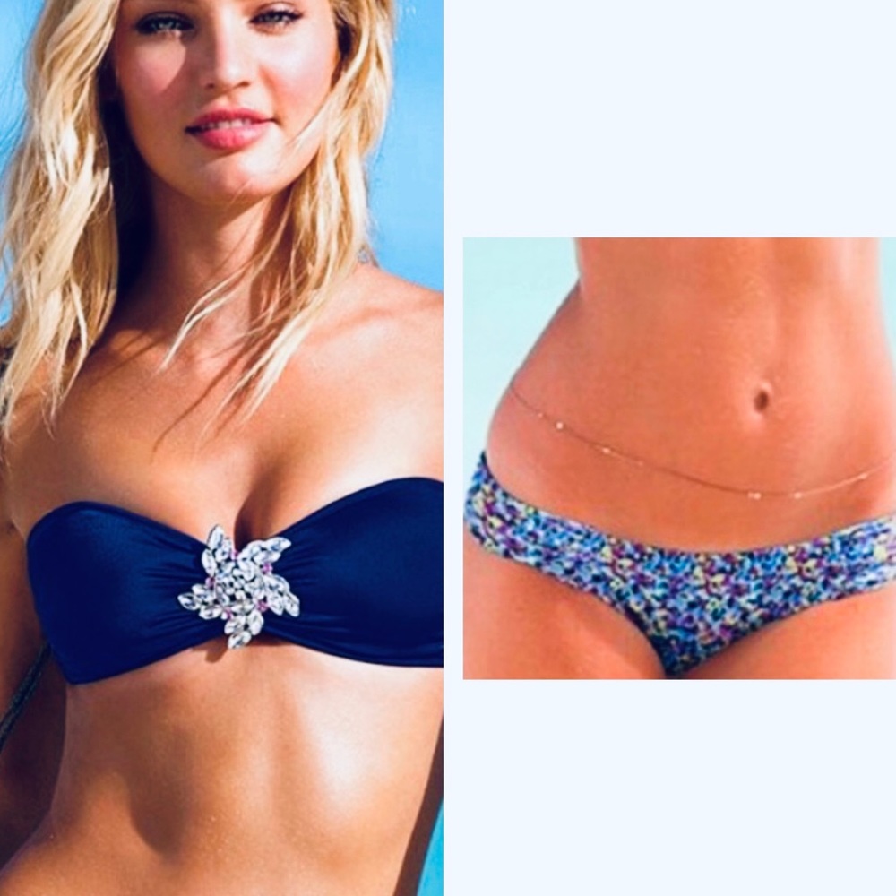 Victoria’s Secret Bandeau & Cheeky Bottom Bikini Set